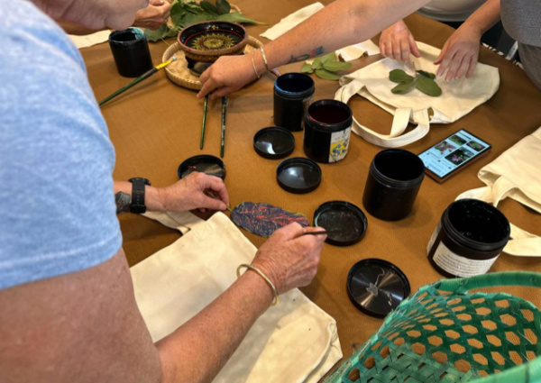 Natural Leaves Printing